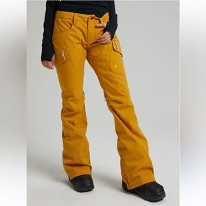 Burton Mustard Yellow Women's Pants